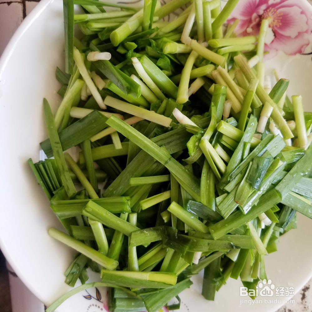 豆芽炒韭菜的做法