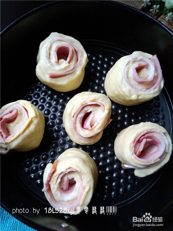 【美味调料面包】培根面包卷