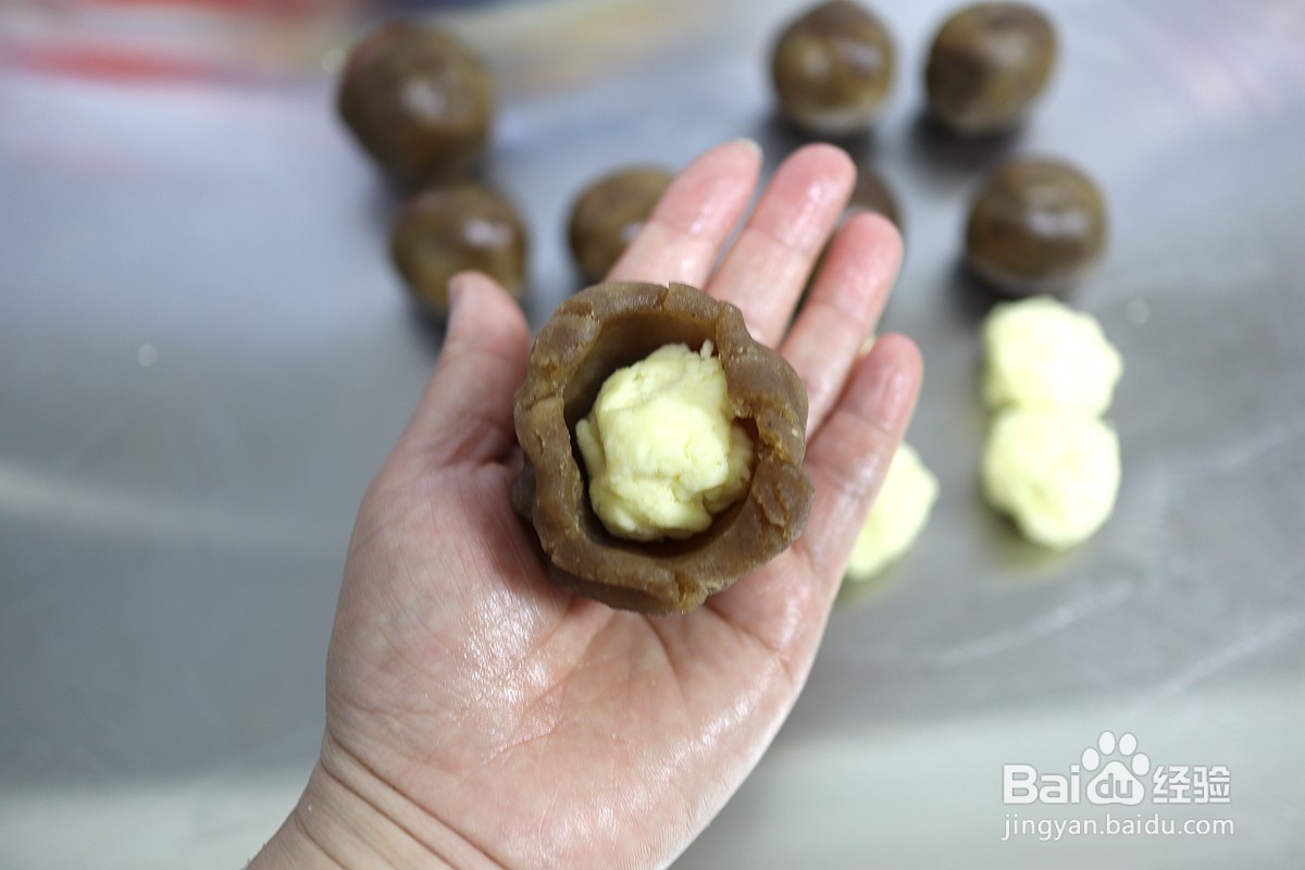 拉丝奶酪红薯糯米饼