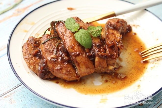 蜜汁煎鸡排的做法