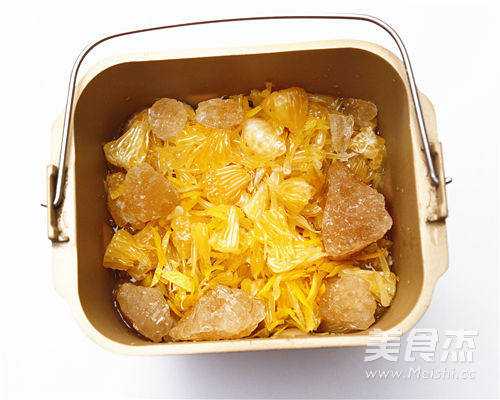 面包机版蜂蜜柚子茶