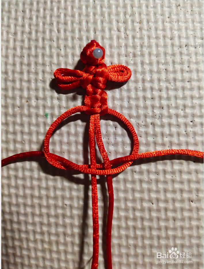 中国结进阶——蜻蜓结