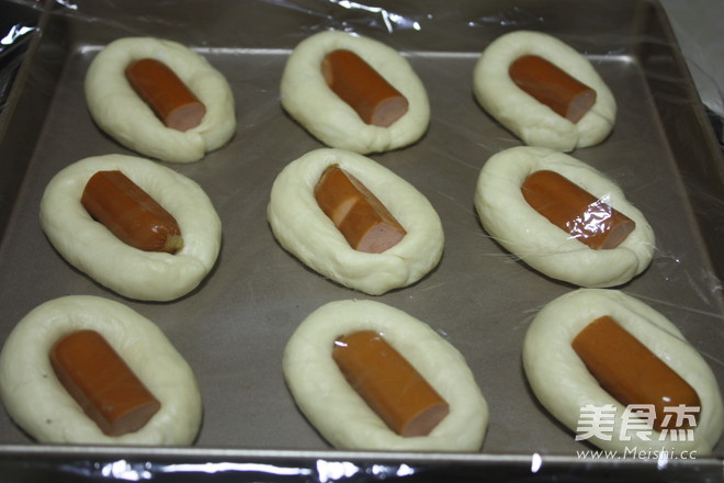 海苔肉松火腿肠小面包