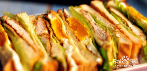 三明治的制作方法