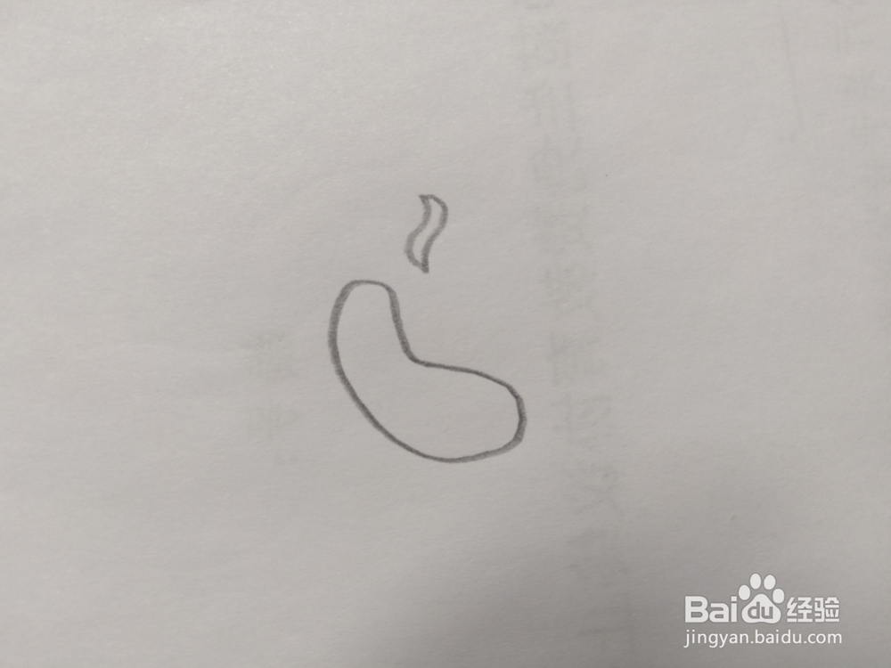简笔画刀叉烤肠