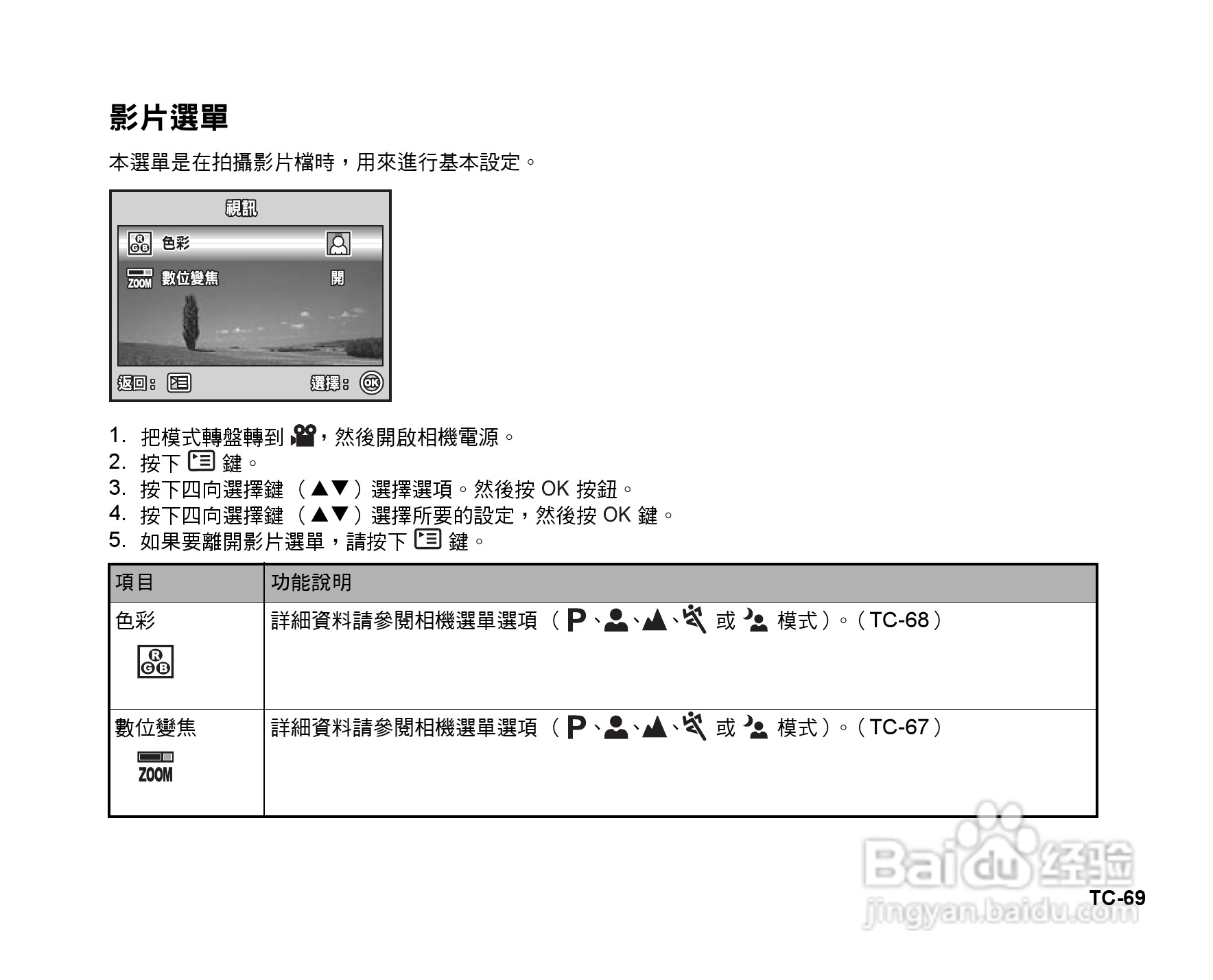 威达V70数码相机使用说明书:[7]