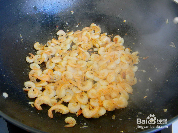 蒜爆湖虾的制作方法