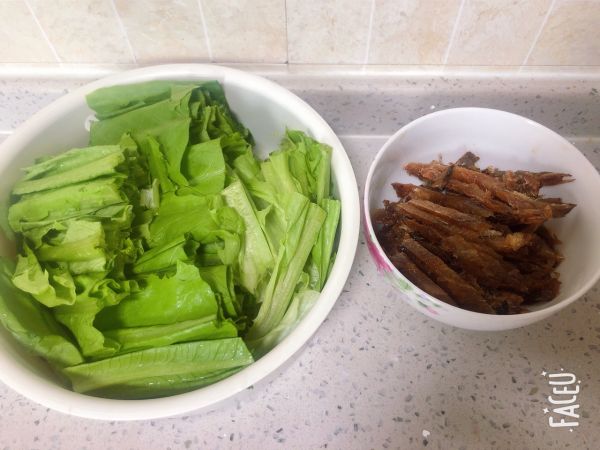 豆豉鲮鱼油麦菜