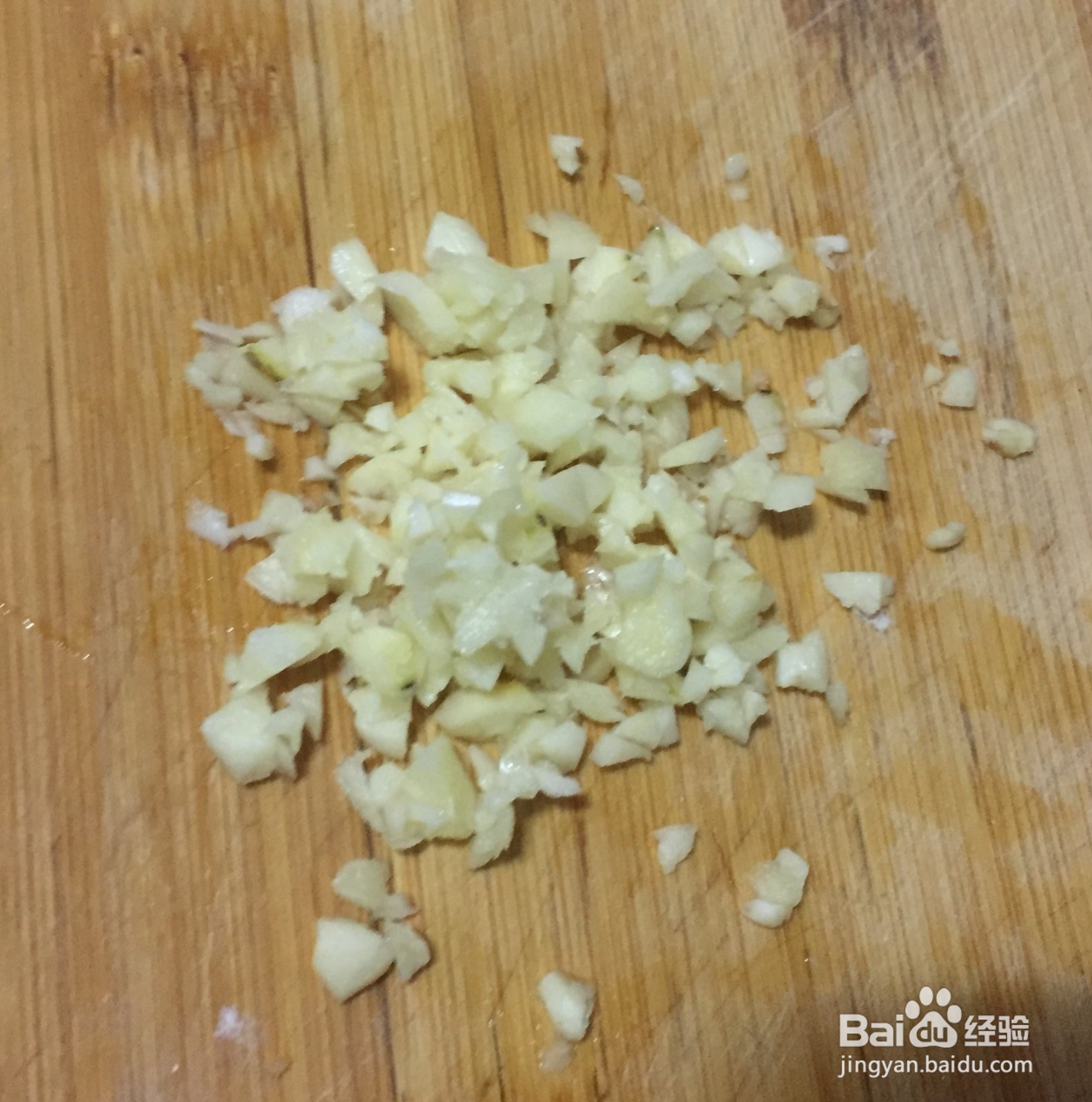 烧生蚝的蒜蓉的制作方法