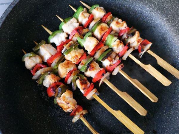 彩椒鸡肉串#餐桌上的春日限定#