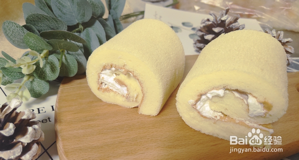 西点柔软戚风蛋糕卷的做法