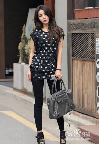 跟韩国女生学穿衣 看看夏季穿衣怎样搭配