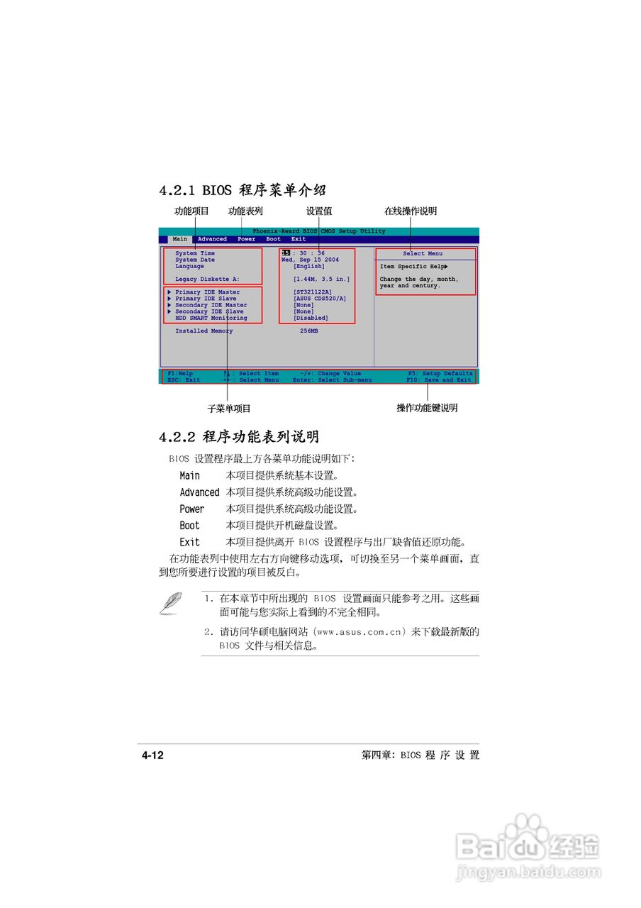 华硕P5GD2主板使用手册说明书:[8]