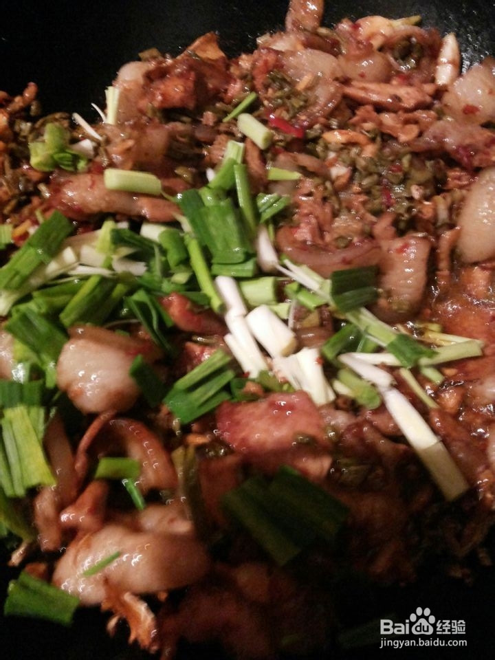 四川干豇豆回锅肉