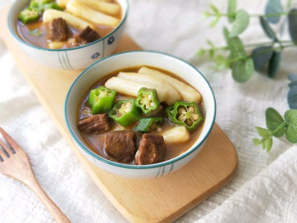 牛肉沙茶煨年糕(冬季你需要的暖与香)