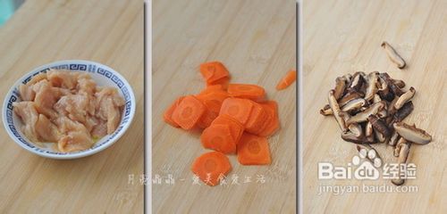 营养全面玩混搭--香菇鸡片