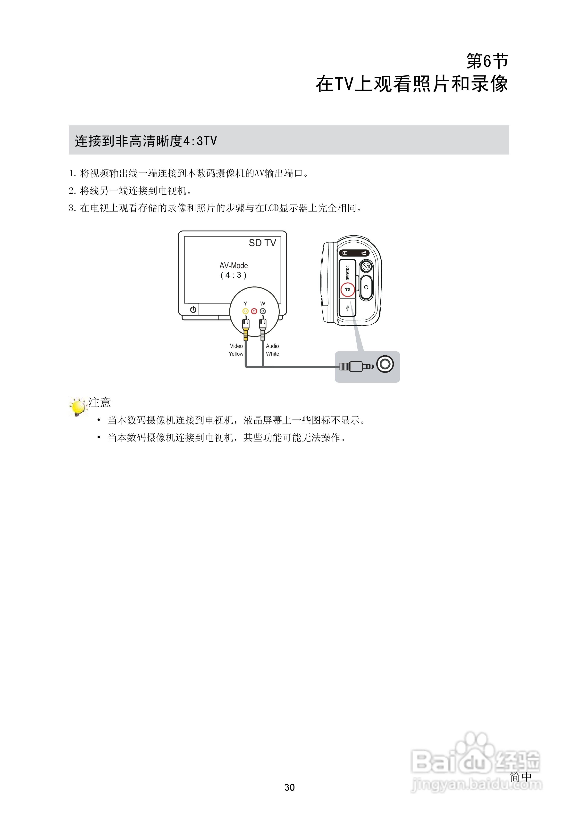 海尔DV-U6数码摄相机使用说明书:[3]