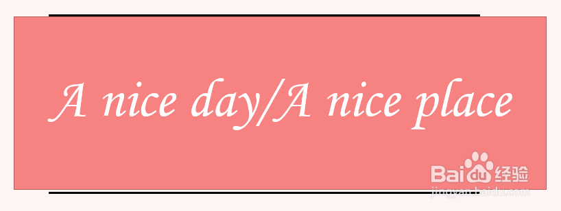 nice和beautiful有什么区别