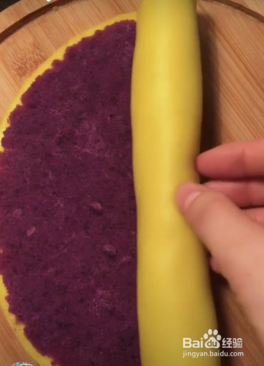 好吃的紫薯卷这样做