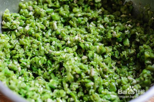 豆角腊肉馅做法