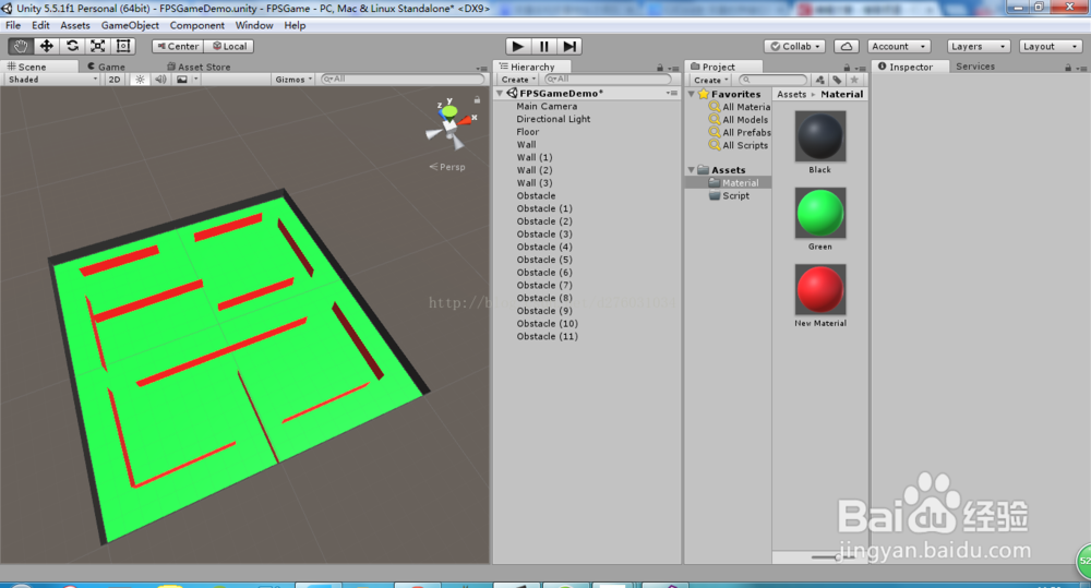 图解使用Unity新建工程