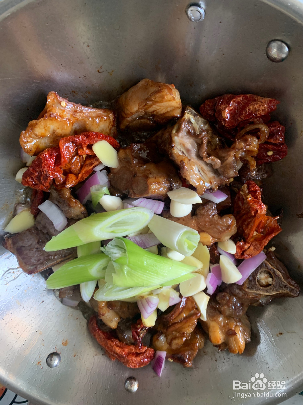 羊肉焖卷子的做法