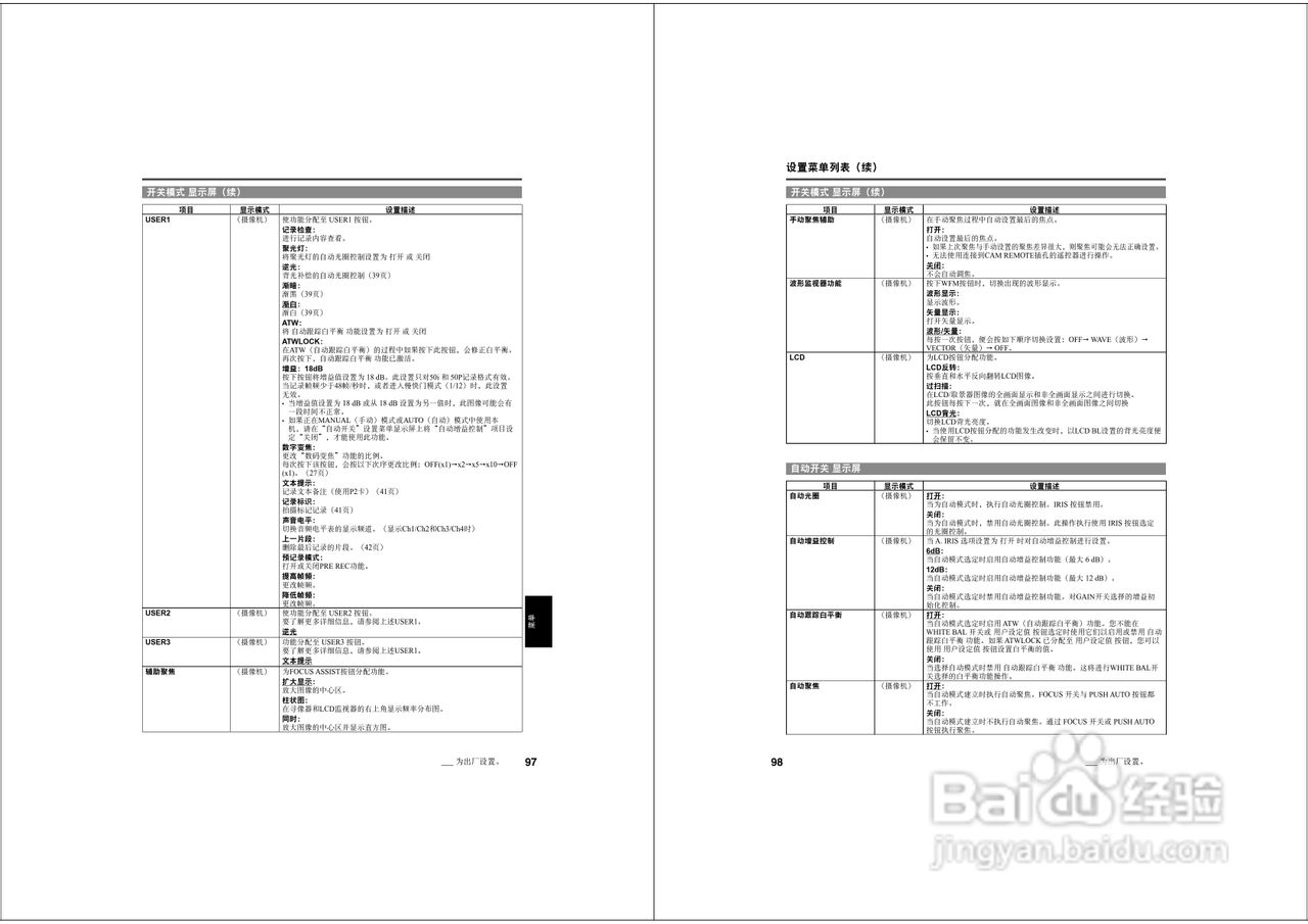 松下AG-HPX173MC广播级P2高清数字摄录一体机使用说明:[5]