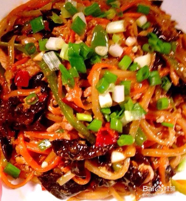 鱼香肉丝土豆丝