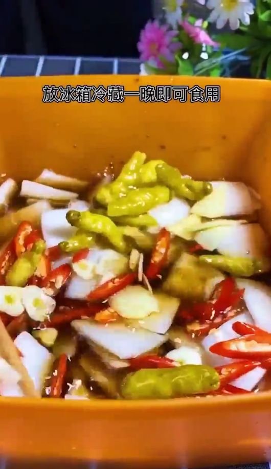 酸辣萝卜皮怎么做