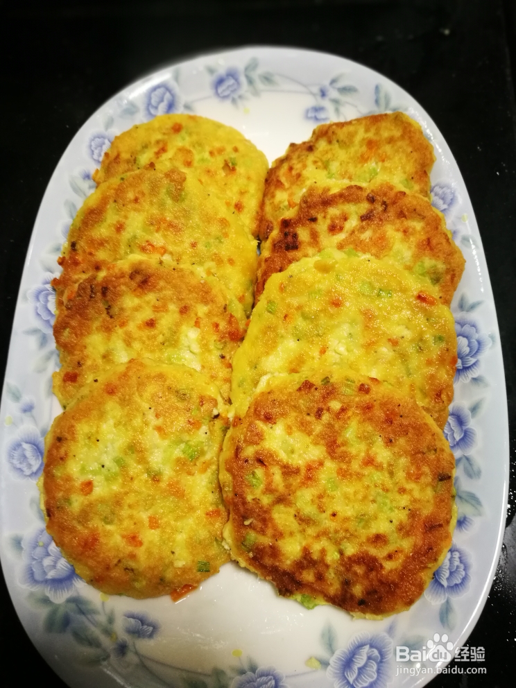 非常简单的美味豆腐饼