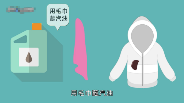 白色羽绒服表面脏了怎么擦