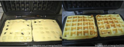 一定要趁热吃的华夫饼