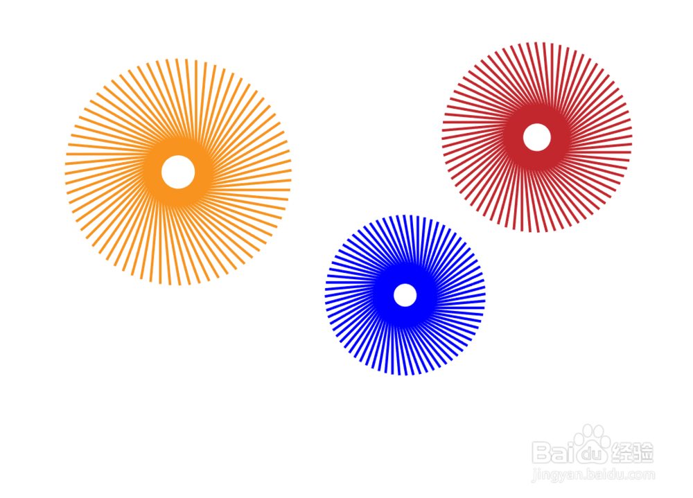 ai制作各种漂亮的花型