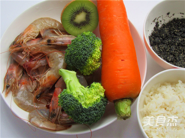 卷发女孩创意儿童餐