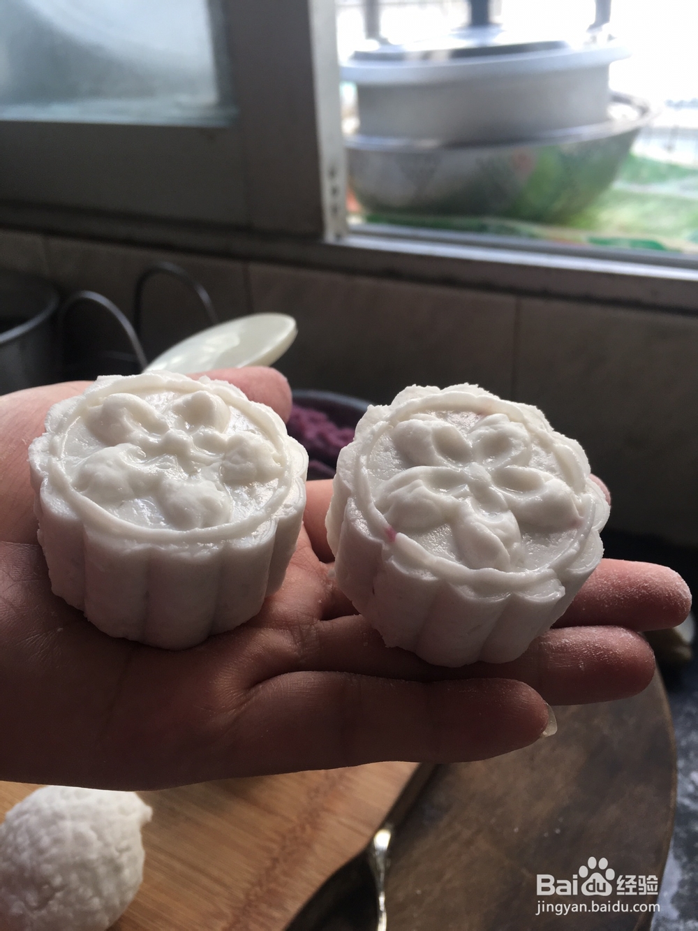 爽脆可口的紫薯水晶饼