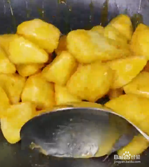 如何制作拔丝苹果