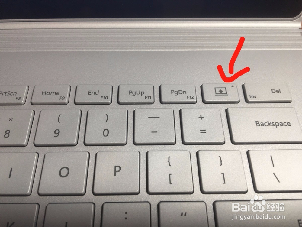 surface book2平板分离方法