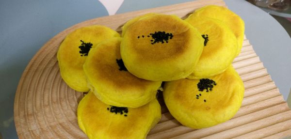 酸奶南瓜红豆栗子包