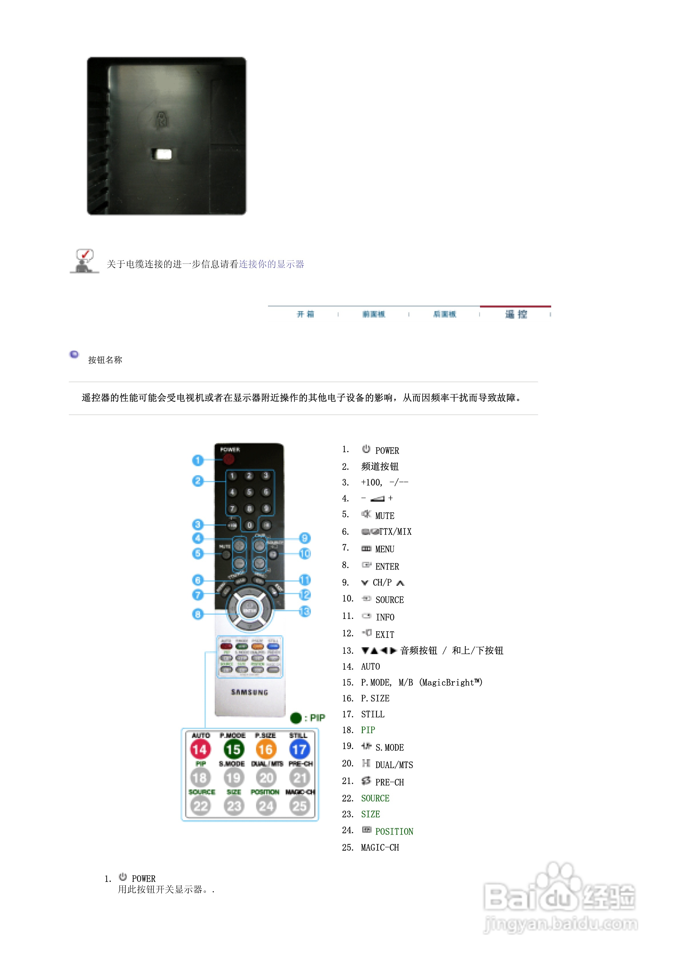 三星940MW液晶显示器使用说明书:[2]