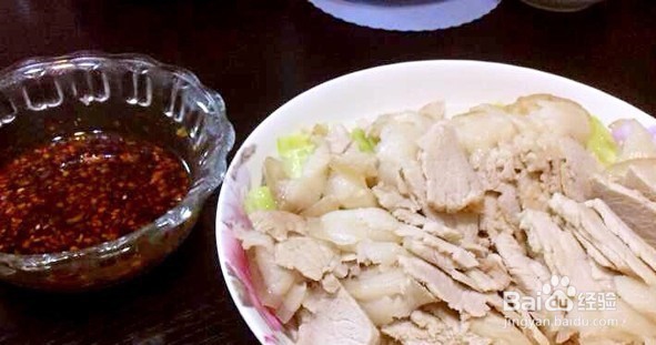 蒜泥白肉的做法