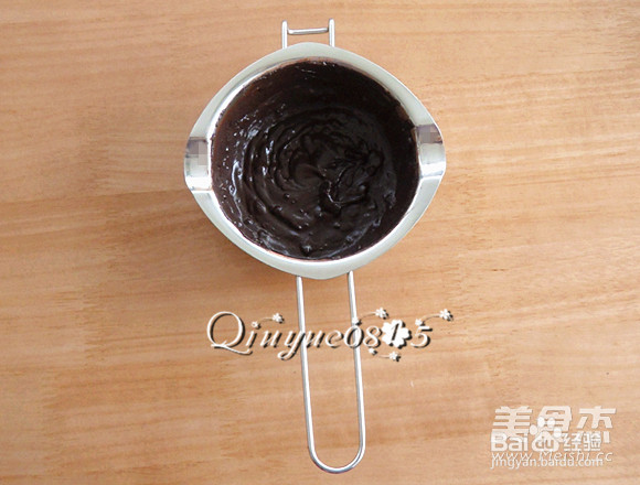 可可蛋糕盏的做法
