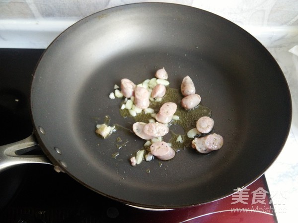 蒜香黑椒意面