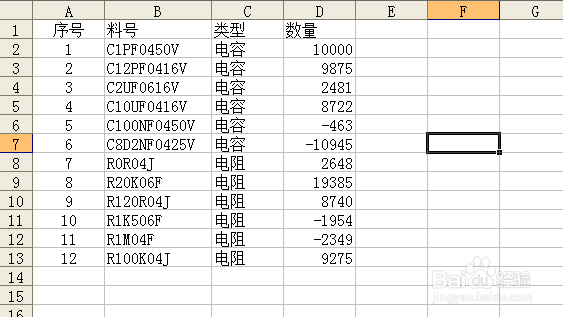 excel筛选功能