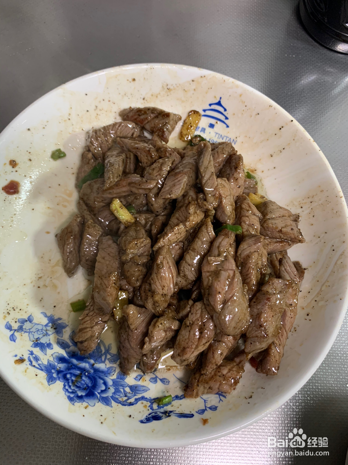 黑椒口蘑牛肉条的做法