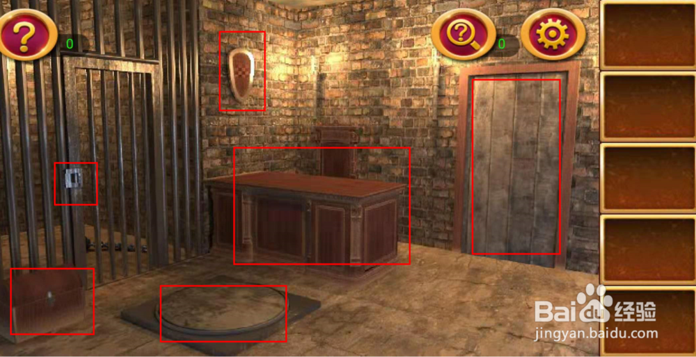 密室逃脱一逃离地牢攻略第二关