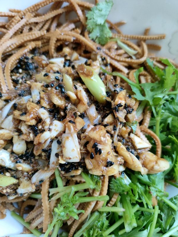 孜然五香豆腐丝