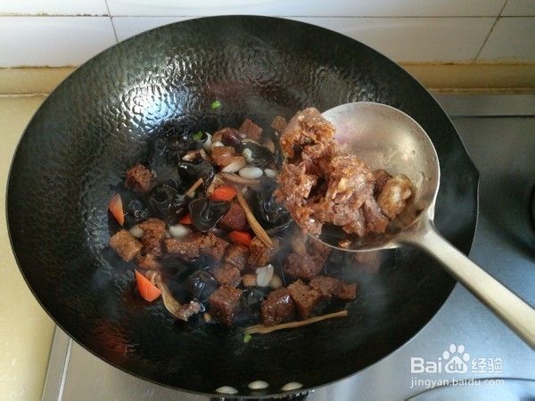 烤麸烩菜怎样做