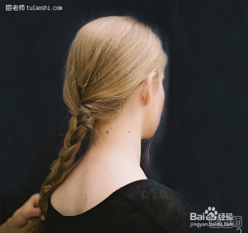 法式气质盘发教程