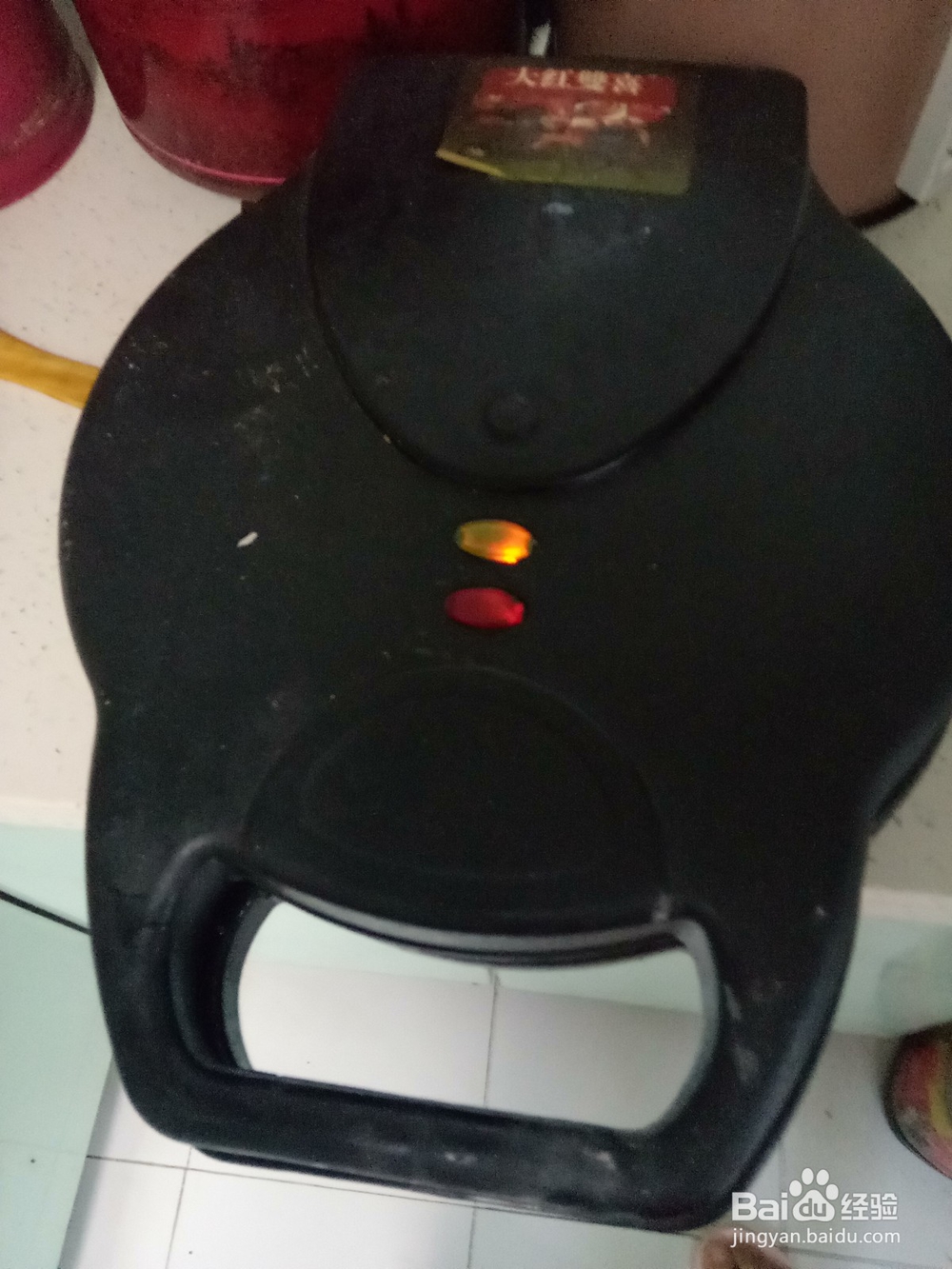 烙南瓜发面火腿肠卷