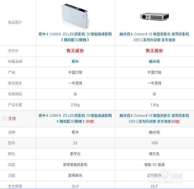 极米和酷乐视哪个质量更好